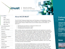 Tablet Screenshot of nccr-must.ch